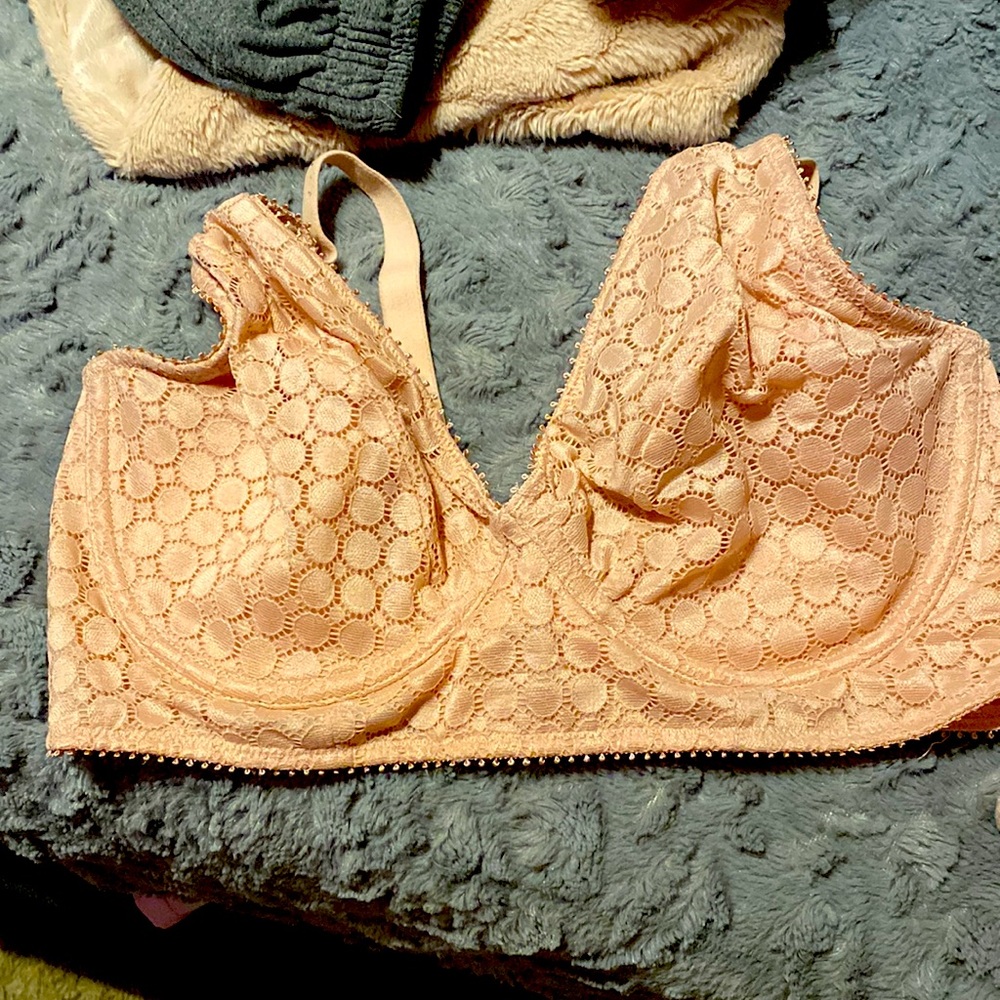 Pretty pink bra 36F